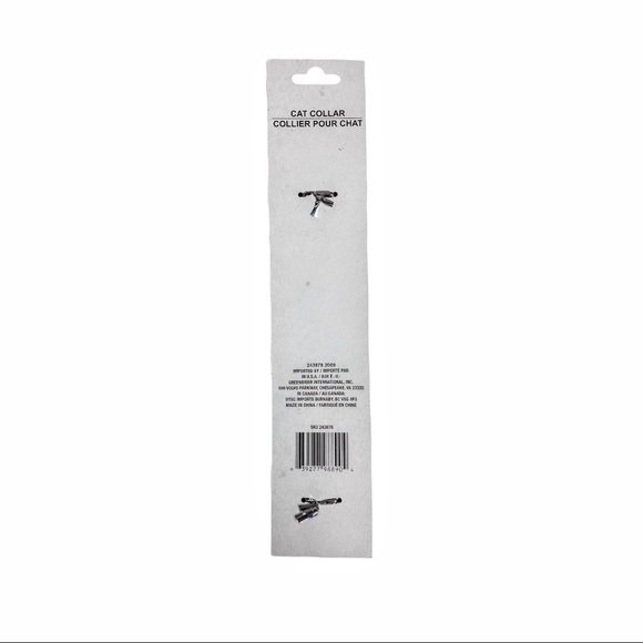 NIP GREENBRIER KENNEL CLUB PINK GLITTER CAT COLLAR WITH BELL - Picture 7 of 9